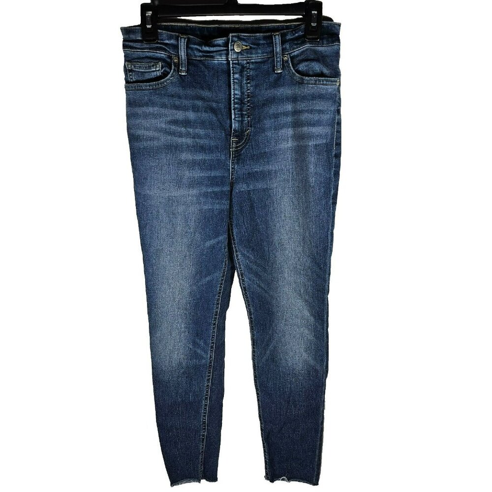 Lucky Brand Bridgette Skinny Cropped Jeans Women's Size 8 Medium Blue 28x26"